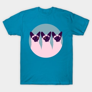 Array of Siamese Cats T-Shirt